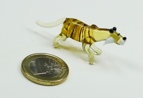 Mini Glasfigur Tiger