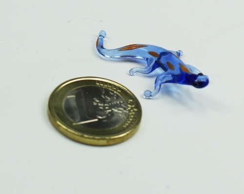 Mini Glasfigur Salamander
