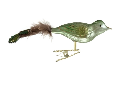 Vogel mini matt olivgrün