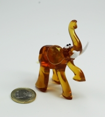 Glasfigur Elefant