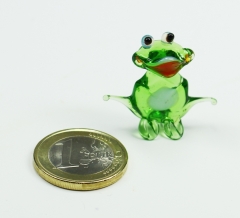 Mini Glasfigur Frosch