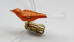Vogel mini Eislack orange