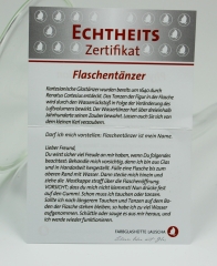 Cartesischer Flaschentänzer Hellgrün/Rot
