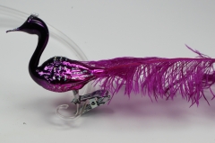 Baumschmuck - Zauberhafter Halsvogel pink