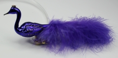 Baumschmuck - Zauberhafter Halsvogel lila