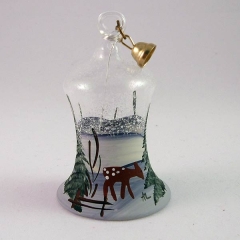 Miniatur Glas-Glocke Waldluft 5cm