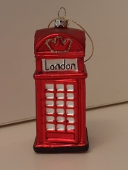 Telefonzelle London Baumschmuck